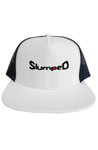 slumped red-dot trucker